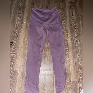 Purple athletic leggings